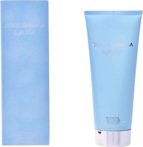 creme corporal dolce gabbana light blue|d&g light blue body cream.